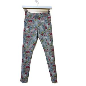 Mini Boden Floral Horse Cotton Full Length Leggings Girls’ 12/13 Whimsical Play